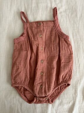 Zara muslin romper